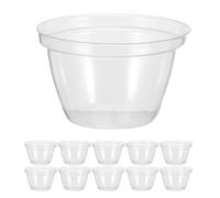 TOYANDONA 50 Piezas Cúpula Hidropónica Transparente para Germinar Semillas | Cubierta Reutilizable de Plástico, Control de Humedad y Visibilidad, para Invernadero Interior, Plant Starters y Vasos
