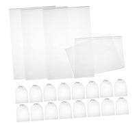 TOYANDONA Bolsas de Tela No Tejida Cordón Blancas 100 Unidades 32X38 CM para Organizar Ropa y Zapatos en Viaje y Hogar Reutilizables y Resistentes
