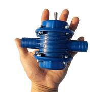 TOYANDONA Bomba de Agua Centrífuga y Capacidad Máxima de 60l/ Autocebante de Corriente Continua Micro Material Plástico de Ingeniería para Uso Doméstico y Jardín