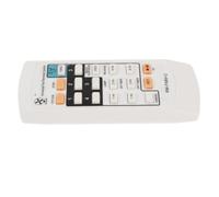 TOYANDONA Control Remoto para Ventilador de Techo y Pedestal 5 Velocidades y Temporizador de 1/3/6 Horas, Plástico Blanco, Conveniente para Dormitorio y Montaje en Pared