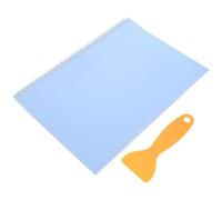 TOYANDONA Cuaderno sin Líneas B5 Recargable de Papel y Metal, Espiral | Estilo Artístico, Portátil y Versátil, para Recetas, Creatividad y Dibujo, Hojas Sueltas