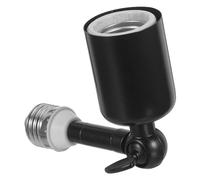 TOYANDONA Extensor de Portalámparas Cerámico E27 para Ventilador de Techo, Adaptador Convertidor Ajustable y Resistente al Calor para Celebracion Verano en Interiores Modernos