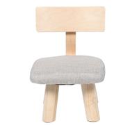 TOYANDONA Fundas Taburetes Redondos para Silla Trasera Infantil de Madera Resistencia al Impacto y Asiento Estable Adecuado para Habitación de Lectura o Jardín