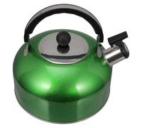 TOYANDONA Hervidor Silbante de Acero Inoxidable Verde para Cocina de Gran | Asa Ergonómica y Agarre Firme, Uso Amplio en Cocina, Diseño Práctico para Placa de Inducción y Gas