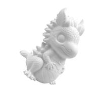 TOYANDONA Hucha de dragón para pintar, bonita caja de dinero de dragón hecha de base plana robusta y estable como regalo para los fanáticos de los dragones, promueve el ahorro