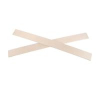 TOYANDONA Listones de Cama de Madera Natural 2 Unidades 59,5x5,3x0,8 Cm Soporte para Colchón Resistente Compatible Colchones de Resortes E Híbridos para Reemplazo y Refuerzo del