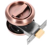 TOYANDONA Manija Empotrada de Acero Inoxidable 304 Anilla Oculta y Diseño Redondo para Muebles y Puertas Seguro Integrado