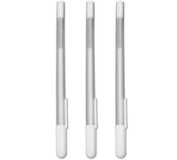 TOYANDONA Marcadores para Tatuajes Permanentes, Pack de 3 Rotuladores Blancos de Plástico, a Prueba de Sudor Punta Delgada, Diseñados para Profesionales en Cirugía y Cejas
