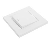 TOYANDONA Panel de Interruptores de Pared Blanco 10a 220v Doble Control y Múltiples Protecciones para Decoración Moderna de Salón