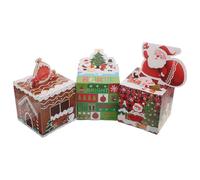 TOYANDONA para Dinero de Navidad 3 Juegos Alcancías de Papel Diseño Extraíble Accesorio Navideño Reutilizable para Fiestas y Celebraciones Familiares