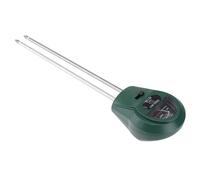 TOYANDONA Probador de Suelo Detector de Suelo Medidor de Humedad y Ph Abs y Aluminio Verde Uso Interior y Exterior