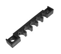TOYANDONA Soporte para Tacos de Billar de Plástico Negro Diseño Elegante y Profesional, Organiza Tacos de Billar en Bares y Clubes, Fácil de Instalar y Portátil