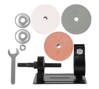 TOYANDONA Soporte para Taladro de Banco Abrazadera, Metal, Ajustable | Montaje en Banco, Uso Manos Libres, Ajustes Rápidos de Ángulo, para Joyeros y Metalistas, Accesorios Incluidos