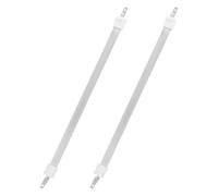 TOYANDONA Tubo Calefactor Infrarrojo de Cuarzo Material de Cuarzo y Cerámica 2 Piezas para Generación Rápida de Calor para Estufa Eléctrica Adecuado para Oficinas y Espacios Pequeños
