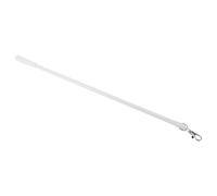 TOYANDONA Varilla para Mover del Riel Cortina de Aluminio Blanco | Ajuste Suave, Conexión a Presión, para Cortinas con Anillas y Persianas Inclinables, Uso Frecuente en Apartamentos