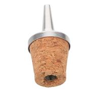 TOYANDONA Vertedor de Botella Amarga con Tapa y Base de Corcho, Tapón Dosificador para Licor, Dispensador Preciso para Cócteles y Bar en Casa, Accesorio Reutilizable para Vinos y Aceites,