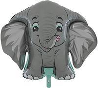 Toyland® 40 "Foil de personaje de elefante gris - Globo de fiesta para niños - Decoraciones para fiestas