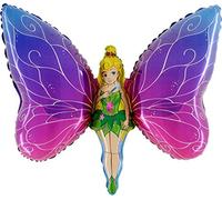 Toyland Globo de Aluminio con Forma de Hada de 63 cm (25") - Globos para Fiestas Infantiles