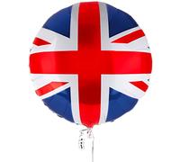 Toyland® Globo redondo de aluminio de 18 pulgadas, decoración de fiesta británica