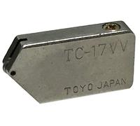 Toyo tc-17vv - Cabezal de grifo rueda cortador de vidrio (forma de TC17