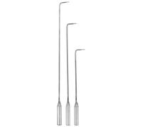 Toyvian 3 Piezas Gancho Metálico Versátil, Barbacoa y Leña | Acero Inoxidable Plata, Acabado Pulido y Diseño Elegante, Uso Interior y Organización en Garaje