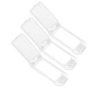 Toyvian 3 Piezas Protector de Interruptor de Luz a Prueba Tapa Abatible, Plástico Resistente y Fácil Instalación para Protección Segura Hogar