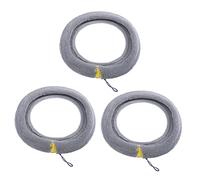 Toyvian 3 Piezas Tapa Del Inodoro Almohadillas De Inodoro Alfombrilla De Baño Lavable Cubierta Superior Del Inodoro Baño Portátil Mantener Caliente Poliéster Tapa Del Orinal Viajar