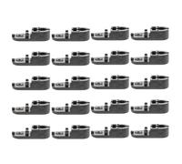 Toyvian 30 Unidades Conector de Cadena de Cuentas Negras Acabado Elegante y Moderno para Estructura Segura y Fácil Extracción, Material Pom persianas Enrollables y Romanas