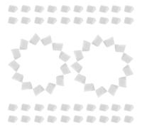 Toyvian Abrasivo para Pulido Fino de Pulido Triangular de Cerámica Blanco Pulidor Fácil de Operar para Bricolaje y Manualidades de Cuentas y Ágata Artificial