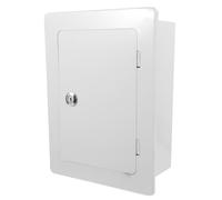 Toyvian Caja de conexiones eléctricas resistentes a la intemperie con montaje en pared para uso en exteriores, fabricada en acero laminado en frío y diseñada para proyectos eléctricos