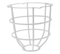 Toyvian Cubierta Protectora de Detector de Humos de Hierro Blanco Fácil Instalación y Protección Integral para Seguridad en Hoteles y Comercios