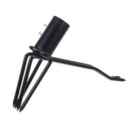 Toyvian Herramienta Manual para Desherbar Gancho de Aleación de Aluminio, Extractor de Raíces para Malezas en Césped y Jardín, Instalación Conveniente y Amplia Compatibilidad