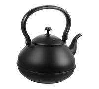 Toyvian Hervidor de Acero Inoxidable de 2l con Diseño Ergonómico y Mango de Madera para Estufa Eléctrica y Cocina de Gas Moderno y Funcional