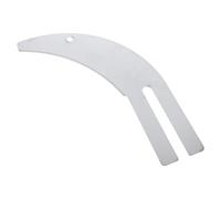 Toyvian Hoja de corte para de mesa, cuchilla divisora cromada, acero cromado, 2,5 mm de grosor, para madera, tablones y talleres profesionales