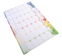Toyvian Pizarra Borrable A3 Planificador Semanal y Mensual | PET y Imán de Goma, Adhesivo Reposicionable, para Nevera, Pared y Tareas del Hogar