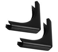 Toyvian Tapones de Plástico Antideslizantes para Actividades al Aire Libre y Viajes 1 Par Negro para Patas de Silla de Playa