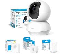 TP-Link Bundle of Tapo Cámara C210 Wi-Fi Interior 3 MP (2K) + Tapo H100 Smart Hub + Tapo T100, Detector de Movimiento WiFi + Tapo T110, Sensor de Contacto Inteligente