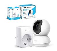 TP-Link - Cámara IP WiFi y Webcam admite Tarjeta SD + WiFi Enchufe Inteligente