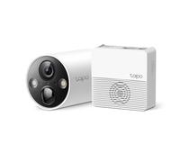 TP-LINK TAPO C420S1 Outdoor Bullet Network Surveillance Camera - 2K Resolution, Dust/Water Resistant, Day & Night Vision, Integrated Audio, Wireless Wi-Fi