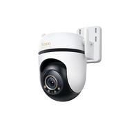 TP-Link Tapo C520WS 3K 5MP Detección y seguimiento de movimiento 360° IP66 Color Visión nocturna en color Audio bidireccional Cloud Memoria local Alarma de sonido y luz Exterior WiFi/Ethernet Cámara