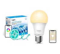 TP-Link TAPO Luces LED + Bombilla Inteligente, Ideal para Navidad y Halloween