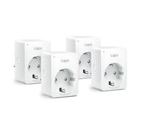 TP-Link Tapo P100(4-pack) Mini Smart Wi-Fi Socket, 4-Pack