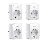 TP-Link Tapo P110 Pack de 4 Enchufes Inteligentes Blanco