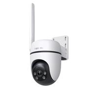 TP-Link Tapo - Resolución de 1080p, Seguimiento de Movimiento de 360° al Aire Libre, cámara 4G LTE | Detección de Cruce de Humano, Mascotas, vehículos y líneas | Visión Nocturna a Color Starlight |
