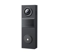 TP-Link Tapo - Timbre Inteligente de Video inalámbrico con Timbre, 2K con visión Nocturna IR y focos, sin Tarifa mensual, Llamada de Anillo, visión Ultra Ancha de 160°, detección de IA Gratuita