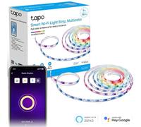 TP-Link Tapo,Tira de luz LED inteligente, 5 m, control de aplicación Wi-Fi RGB multicolor, funciona con Alexa y Google Home, adecuado para decoración de TV y cocina (Tapo L920-5)