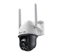 TP-Link Cámara de seguridad VIGI C540-4G (4mm) 4MP 4G LTE Wi‑Fi color completo Pan/Tilt