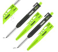 Tracer Pencil 2.0 Pack 2 Lápices Carpintero Agujero Profundo + Funda