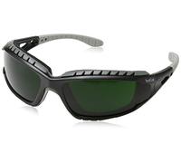 Tracker - Montura Nylon Negro - Patillas Rectas con Cinta elástica - PC Soldadura Tintado 5 Anti-rayaduras - Funda Microfibra Gratuita