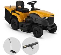 Tractor cortacésped Stiga Estate 384 - Recogedor de 240 L - Mulching - Transmisión hidrostática